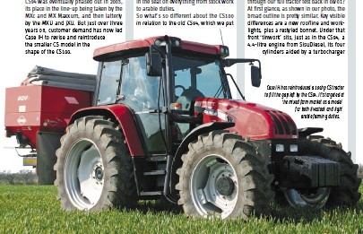 Case Cs100 Case IH - CS100 - Profi