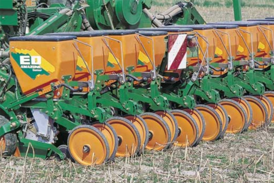 Amazone ED 601-K tronic Contour precision seed drill practical test