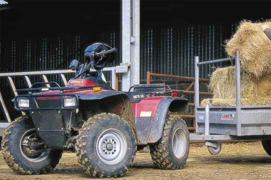 Arctic Cat 400 ATV Arctic Cat delivers refined ATV purr