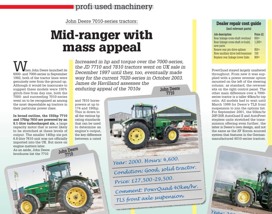 john deere 7810