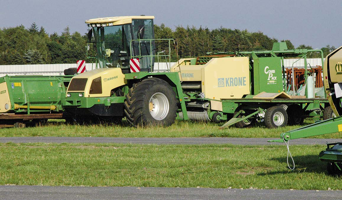 Whatever happened to — the Krone selfpropelled baler/wrapper Profi