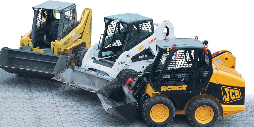 Practical test Bobcat, Gehl and JCB skidsteer loaders Profi