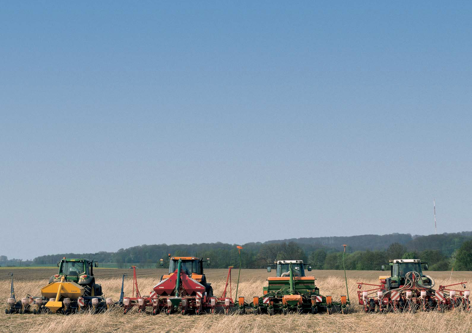 Selection Four maize drills Profi