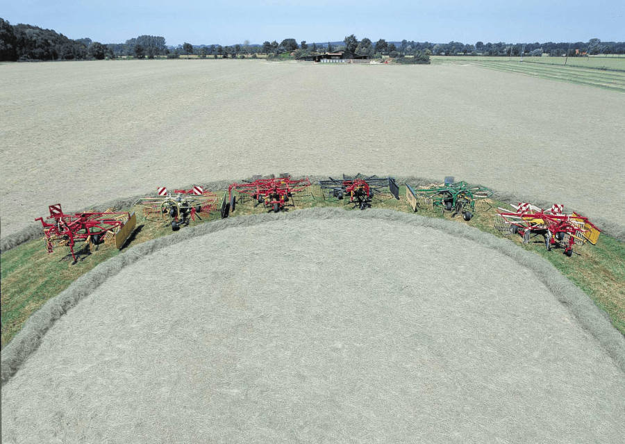 Practical test: Claas, Krone, Kuhn, Niemeyer, Pöttinger and Vicon