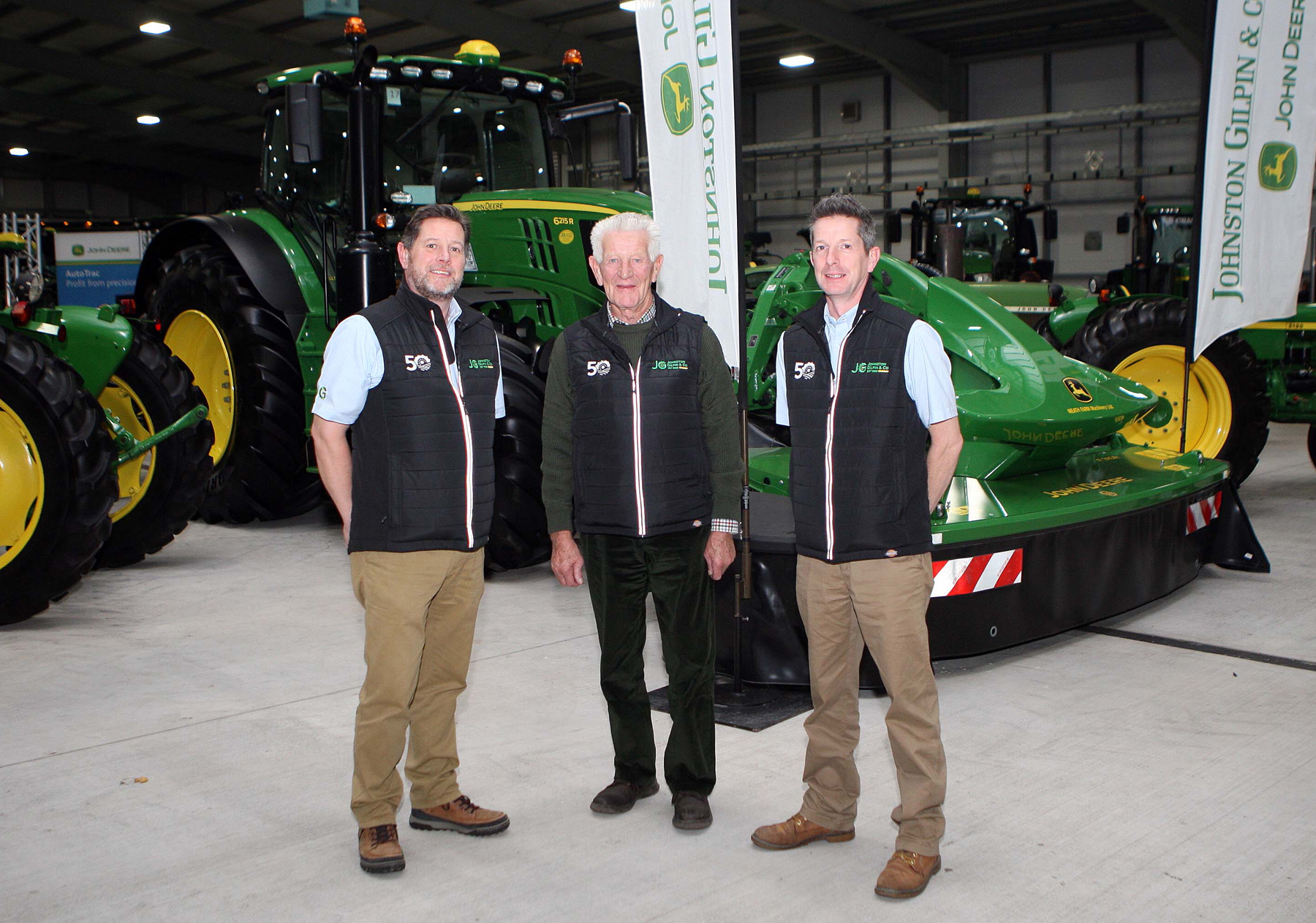 50 years for JD dealer Johnston Gilpin Profi