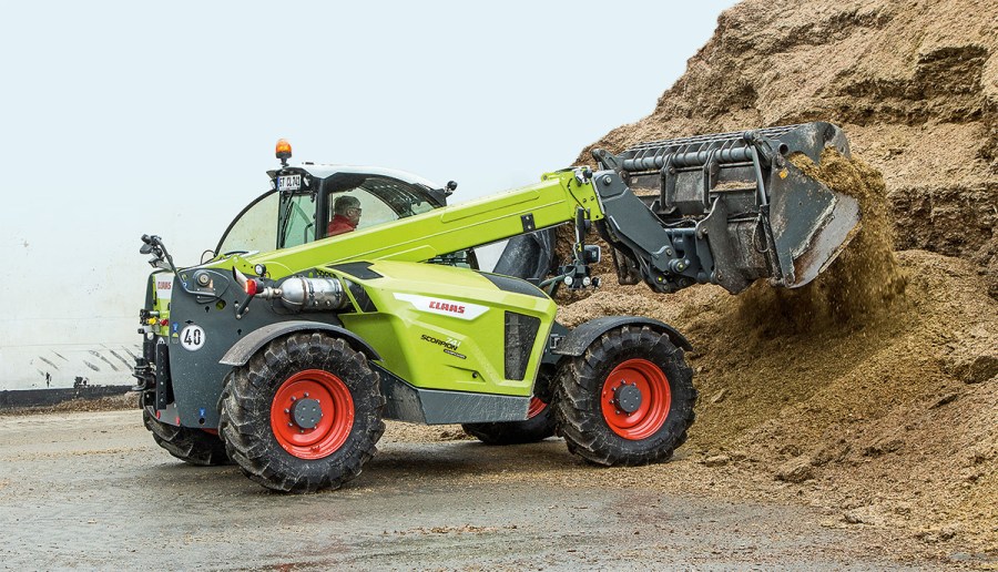 Claas Scorpion 741 telehandler