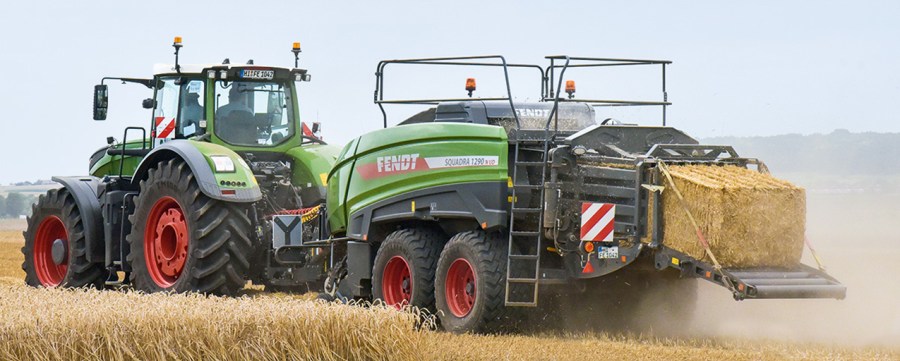 Fendt Squadra 1290N UD big baler