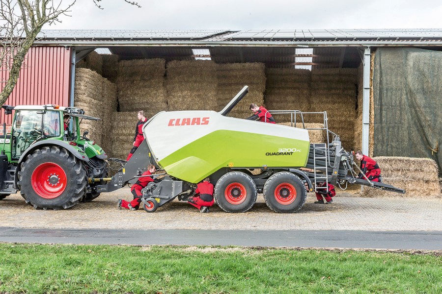 Big square balers