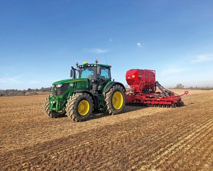 Conservation tillage in Bedfordshire