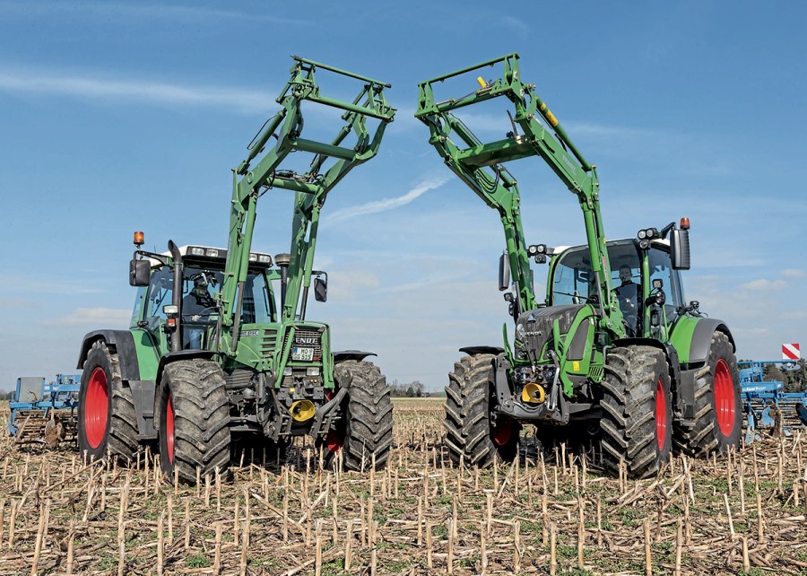 515 Favorit versus 516 Vario tractors