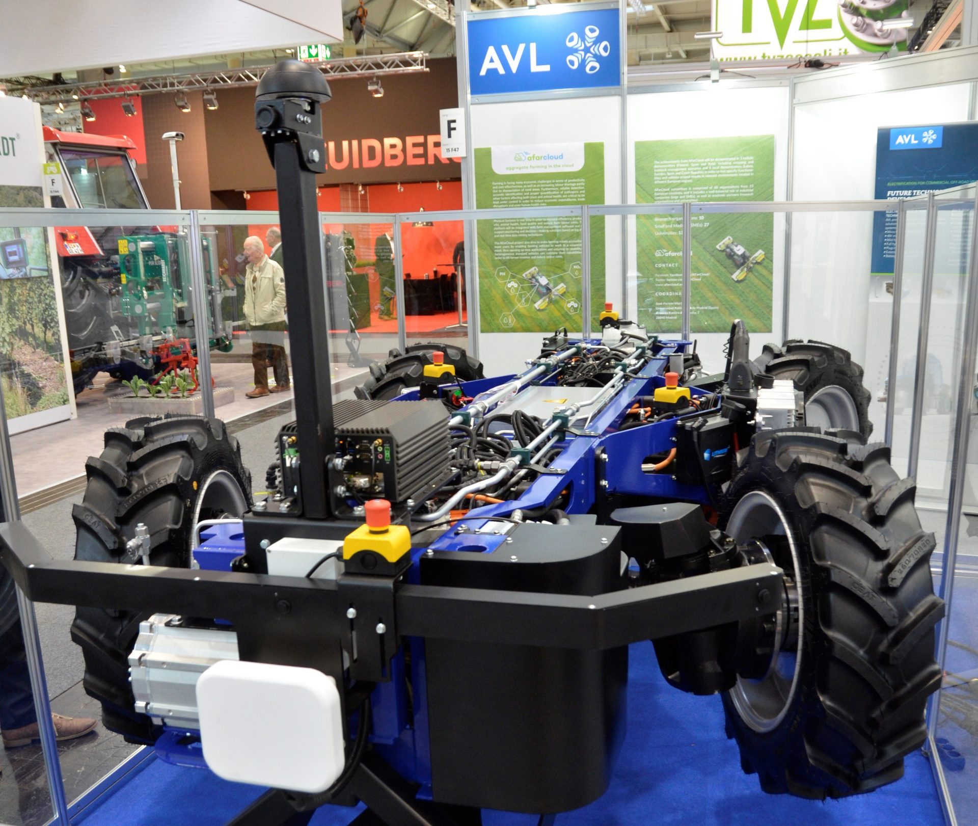 AVL electric chassis ready for field tests - Profi