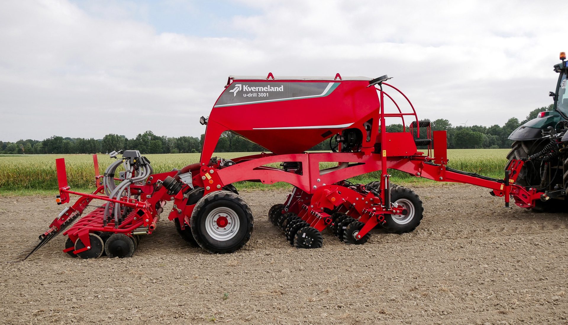 Minimum disturbance disc for Kverneland U-Drill - Profi