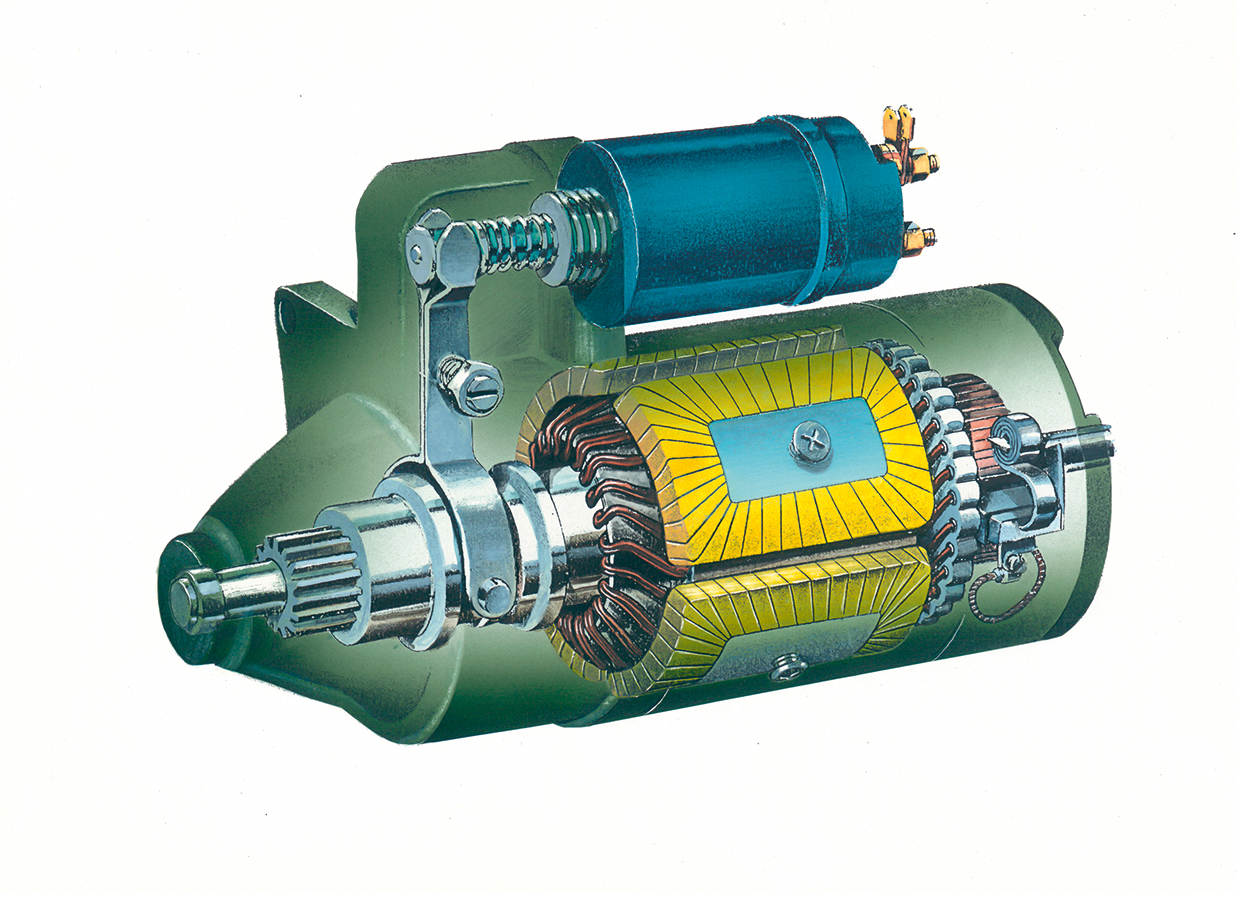 How it works Engine starter Profi