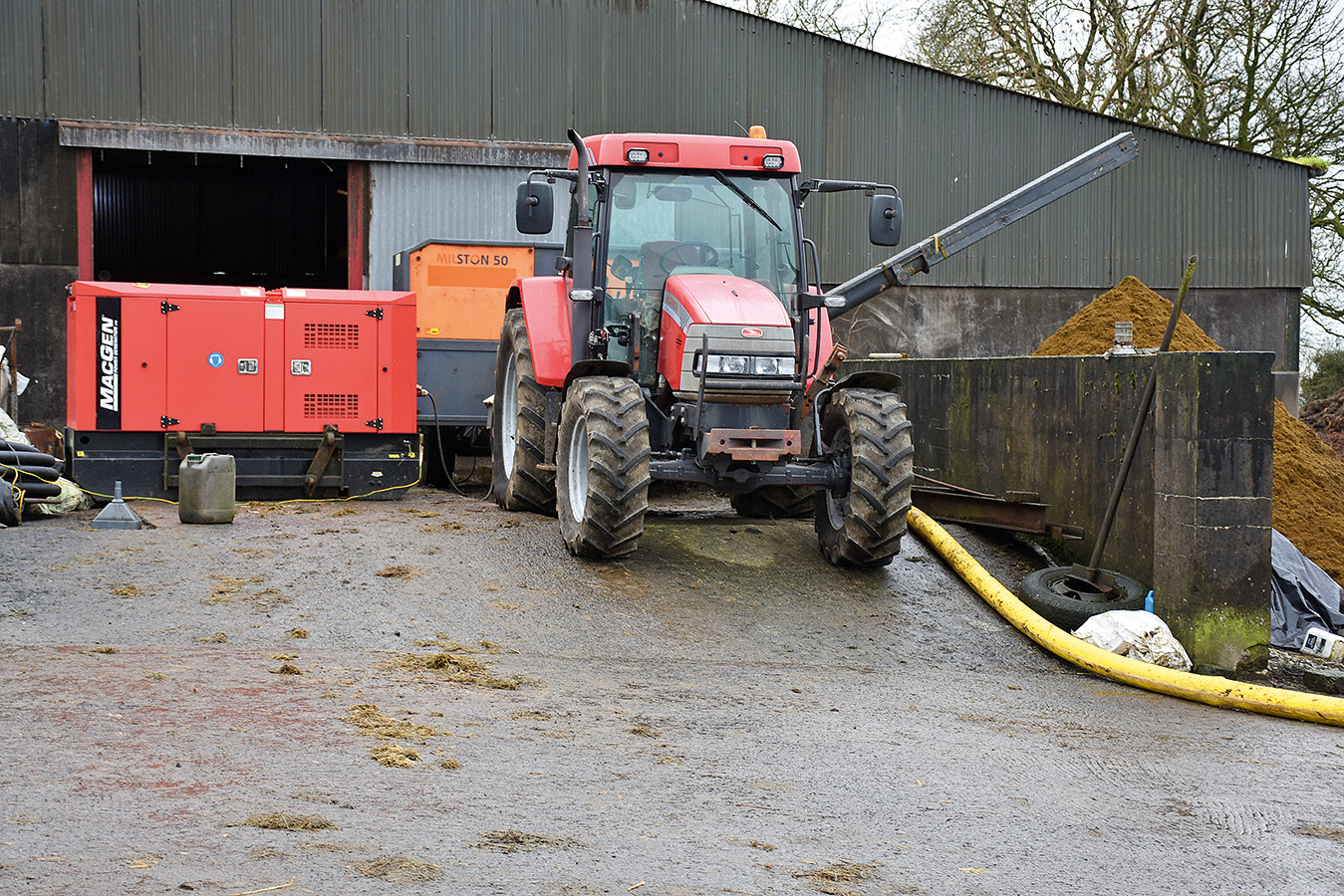 Slurry separator on hire Call in the separator Profi