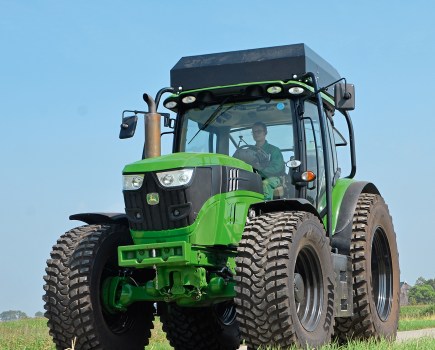 Methane powered Deere conversion