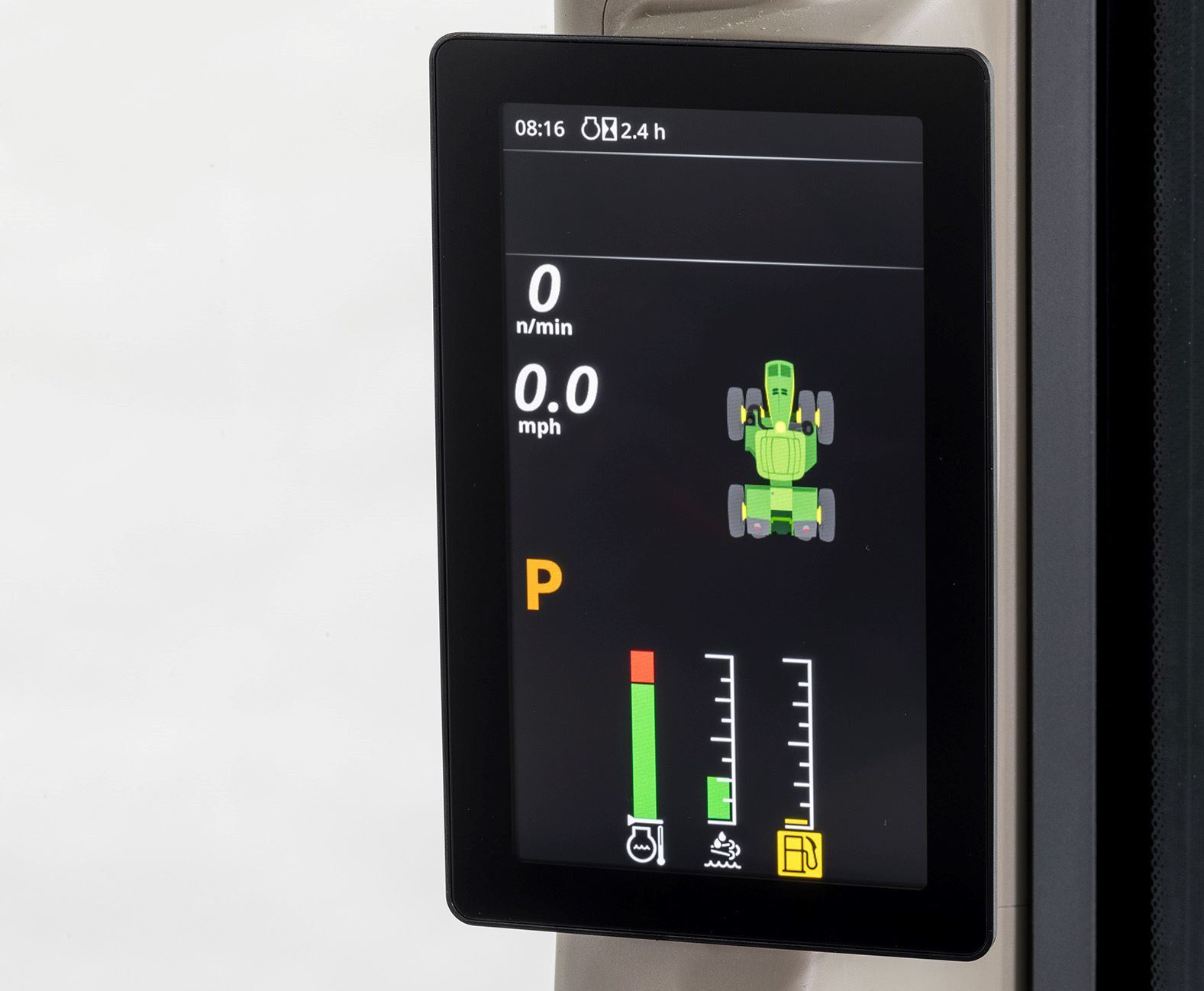 Increased steering performance and new displays - Profi