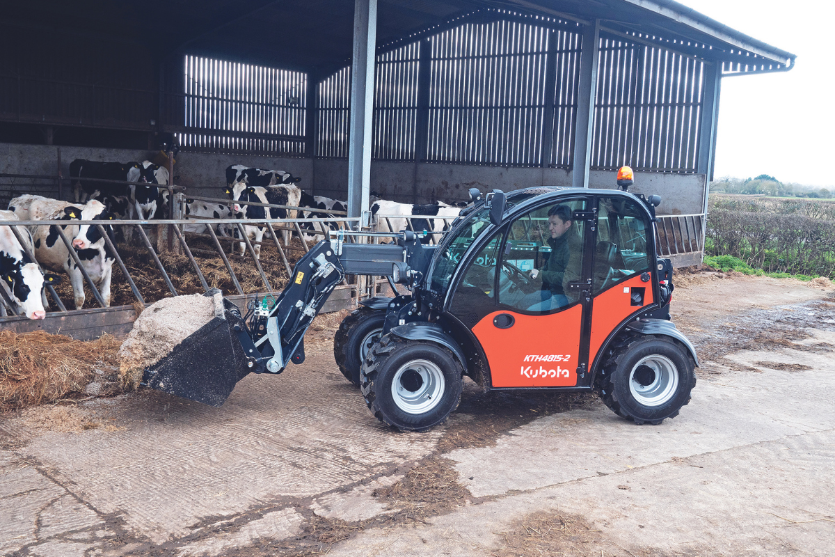 Kubota KTH4815-2 compact telehandler: Small in size, big on features ...