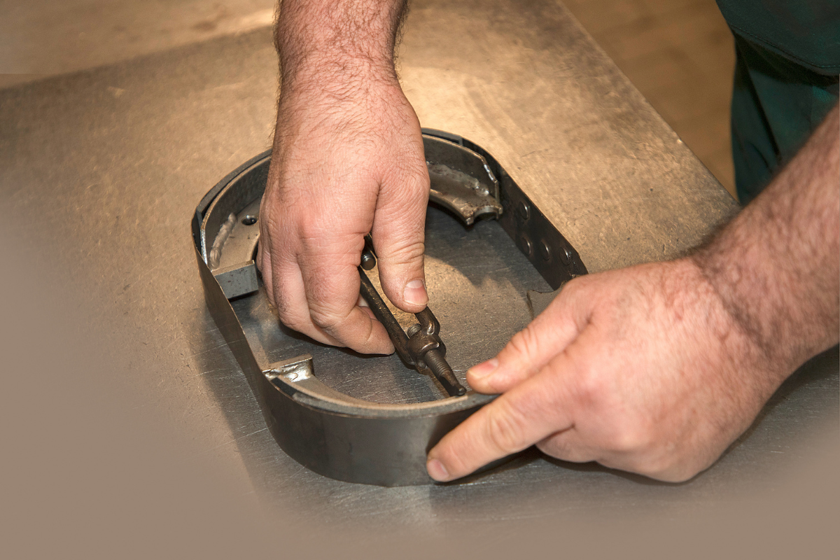 Relining drum brakes Old drum, new beat Profi